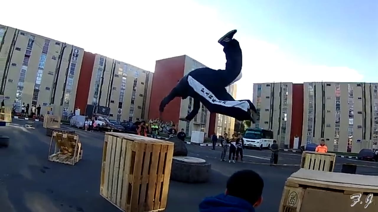 Parkour por una transformación social cultural positiva